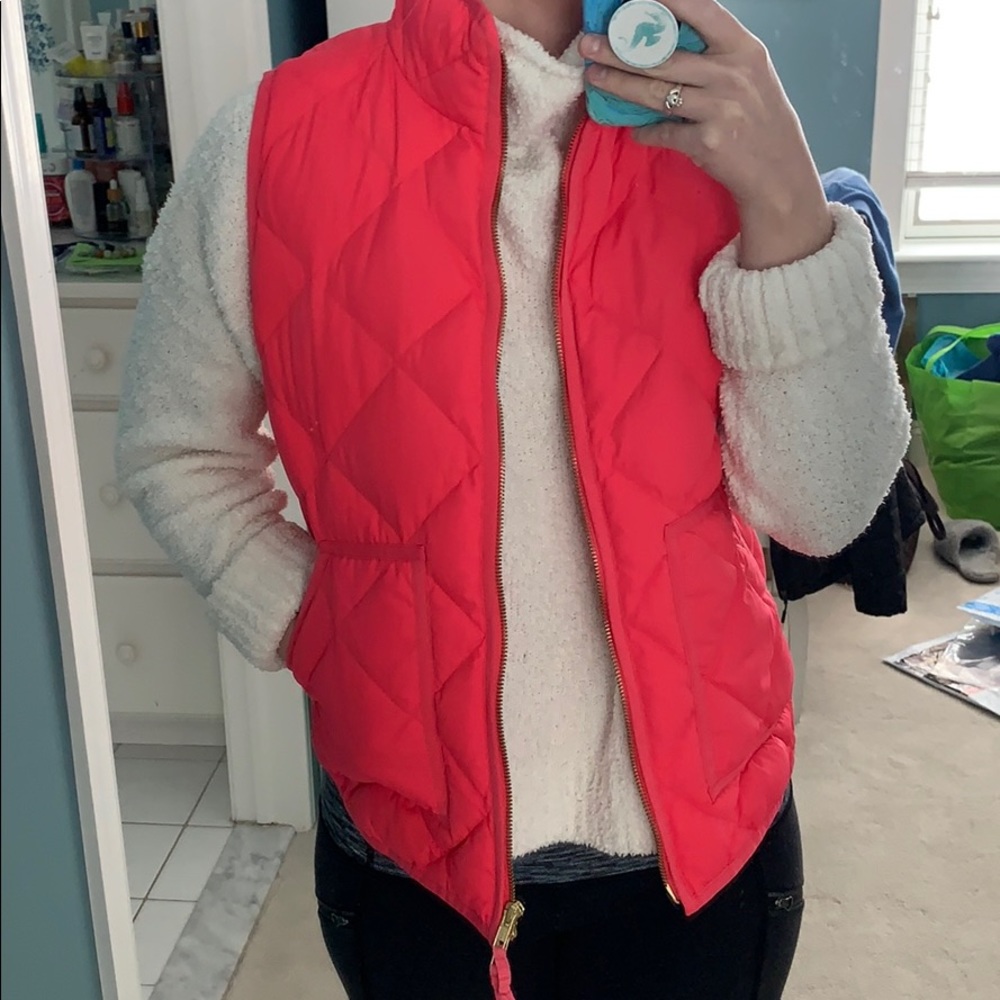 J.Crew Factory Neon Pink Vest